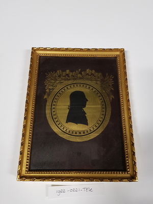 1922-0221-TEK a.jpg; 1922-0221-TEK; Portret van Ds. Bartout van der Feen; tekeningen